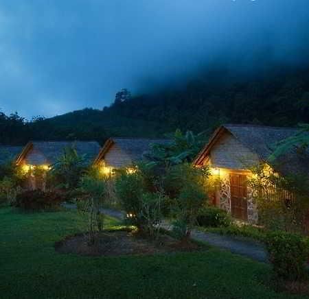 Hotel Cliff And River Jungle Surat Thani Exterior foto